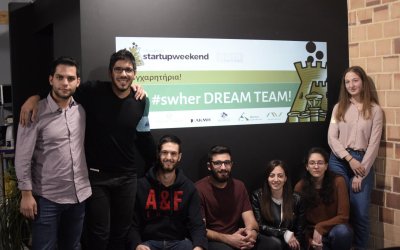 The dream team that conquered Startup Weekend Heraklion